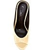 Gianni Bini Tolbert Patent Open Toe Cupped Dress Heels - Image 5