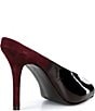 Gianni Bini Tolbert Patent Suede Degrade Open Toe Cupped Dress Heels - Image 2