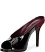 Gianni Bini Tolbert Patent Suede Degrade Open Toe Cupped Dress Heels - Image 4