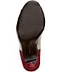 Gianni Bini Tolbert Patent Suede Degrade Open Toe Cupped Dress Heels - Image 6