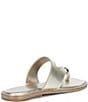 Gianni Bini Warner Leather Toe Loop Hardware Flat Sandals - Image 4