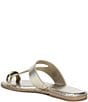 Gianni Bini Warner Leather Toe Loop Hardware Flat Sandals - Image 3