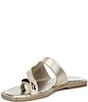 Gianni Bini Warner Leather Toe Loop Hardware Flat Sandals - Image 4