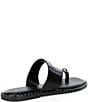 Gianni Bini Warner Leather Toe Loop Hardware Flat Sandals - Image 3