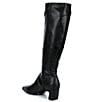 Gianni Bini Weslye Stretch Snip Toe Block Heel Tall Boots - Image 3