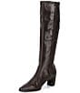 Gianni Bini Weslye Stretch Snip Toe Block Heel Tall Boots - Image 4