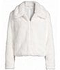Gianni Bini Winnie Collared Long Sleeve Faux Fur Jacket - Image 6