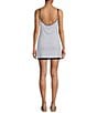 Color:Lake Blue - Image 3 - x Caelynn Bell Arianna Tencel Elastane Sleeveless Bodycon Mini Dress