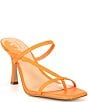 Color:Sunset - Image 2 - x Caelynn Bell Coeur Asymmetrical Strappy Sandals