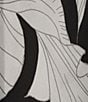 Color:Black Iris - Image 3 - x Caelynn Bell Jai Floral Printed Satin Strapless Tie Back Sheath Maxi Dress