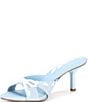 Color:Lake Blue - Image 4 - x Caelynn Bell Meredith Ribbon Detail Mules