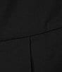 Color:Black - Image 5 - x Caelynn Bell Miller Cotton Blend Cut Out Button Waist Midi Skirt