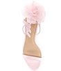 Color:Ballet Slipper - Image 5 - x Caelynn Bell Papillon Leather Flower Ankle Wrap Dress Sandals