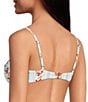 Gianni Bini x Cyd Morris The Ines Dainty Floral Stripe Underwire Bralette Swim Top - Image 5