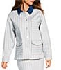 Gianni Bini x Cyd Morris Louie Denim Stripe Coordinating Jacket - Image 3