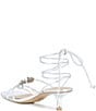Gianni Bini x Cyd Morris The Minnie Leather Seashell Ankle Wrap Sandals - Image 6
