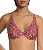 Gianni Bini x Cyd Morris The Pippa Ditsy Floral Underwire Bralette Swim Top - Image 1