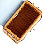 Gianni Bini x Cyd Morris The Dottie Mini Cornflower Wicker Satchel Bag - Image 3
