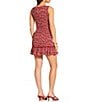 Gianni Bini x Cyd Morris The Jen Boat Neck Sleeveless Crinkle Mini Dress - Image 2