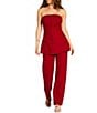 Gianni Bini x Cyd Morris The Kelsi Strapless Linen Coordinating Top - Image 3