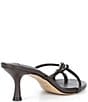 Gianni Bini x Cyd Morris The Miramar Leather Ornamented Toe Loop Sandals - Image 2