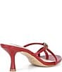 Gianni Bini x Cyd Morris The Miramar Leather Ornamented Toe Loop Sandals - Image 3