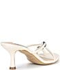 Gianni Bini x Cyd Morris The Miramar Leather Ornamented Toe Loop Sandals - Image 4