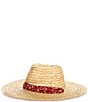 Gianni Bini x Cyd Morris The Walter Straw Hat with Interchangeable Scarf - Image 3