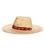 Gianni Bini x Cyd Morris The Walter Straw Hat with Interchangeable Scarf - Image 2