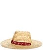 Gianni Bini x Cyd Morris The Walter Straw Hat with Interchangeable Scarf - Image 2