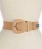 Gianni Bini x DANNIJO Jewel Embellished Stretch Fabric Belt, Color:Natural/Ombre - Image 1