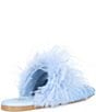 Gianni Bini x Hadley Greene Florence Satin Feather Square Toe Mules - Image 3