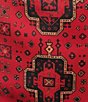 Gianni Bini x Hadley Greene Honor Red Geo Print Satin A-Line Mini Skirt - Image 5