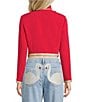 Gianni Bini x Hadley Greene McCombs Military Crepe Collared Long Sleeve Band Jacket - Image 3