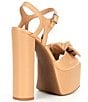 Color:DK SIERRA TAN - Image 3 - X Jess Southern Carrie Knotted Bow Platform Sandals
