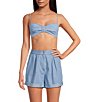 Color:Chambray - Image 4 - x Jess Southern Norma Jean Chambray Coordinating Bralette