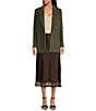 Gianni Bini x Lilly Sisto Peanut Wool Blend Boucle Sweetheart Neck Sleeveless Strap Tank Blouse, Color:Oatmeal - Image 4
