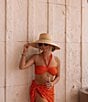 Gianni Bini x Shea Leigh Mills Boater Hat, Color:Natural - Image 5