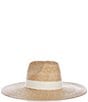 Gianni Bini x Shea Leigh Mills Colada Straw Fedora Hat, Color:Ivory - Image 1