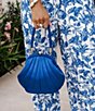 Gianni Bini x Shea Leigh Mills Curacao Satin Shell Clutch,New Products : American Fashion Style Bags On Sale