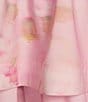 Gianni Bini x Shea Leigh Mills Dolly Printed Sateen Tiered Midi Dress, Color:Bubblegum Pink - Image 3