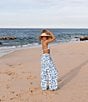 Gianni Bini x Shea Leigh Mills Georgia Straw Visor, Color:Natural - Image 6