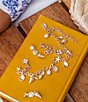 Gianni Bini x Shea Leigh Mills Heaven Sent Charm Collar Necklace, Color:Gold/Pearl - Image 4