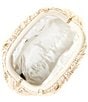 Gianni Bini x Shea Leigh Mills Hugo Straw Dome Clutch, Color:Gold Straw - Image 4