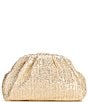 Gianni Bini x Shea Leigh Mills Hugo Straw Dome Clutch, Color:Gold Straw - Image 2