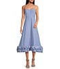 Gianni Bini x Shea Leigh Mills Lucy Jane Stripe Maxi Sway Stripe Print Maxi Dress, Color:Blue Stripe - Image 2