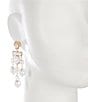 Gianni Bini x Shea Leigh Mills Oasis Pearl Statement Chandelier Earrings, Color:Pearl - Image 2