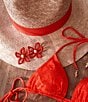 Gianni Bini x Shea Leigh Mills Poppy Flower Drop Earrings, Color:Red - Image 5