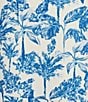 Gianni Bini x Shea Leigh Mills Sophia Printed Satin Mini Ruffle Dress, Color:Blue Tropical - Image 4