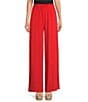 Gianni Bini x Shea Leigh Mills Spritz Jacquard Trouser Coordinating Pants, Color:Tango - Image 2